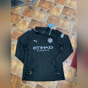 Puma Manchester City 2025/26 Third Kit Long Sleeve Jersey Size M